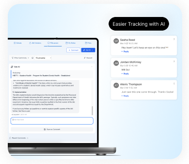 Corporations dashboard